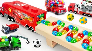 Marble Run Race ASMR ☆ HABA Slope &amp; Retro Makita Truck, Asmr. Games. Long Version. #marblerun #toys