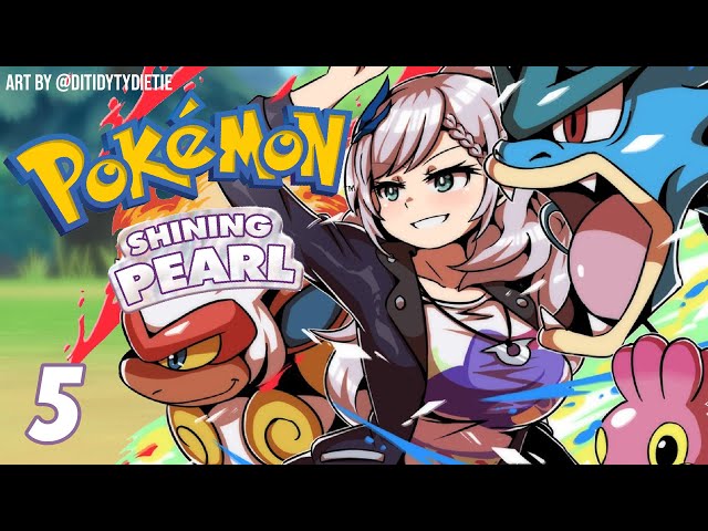 #5 【POKEMON SHINING PEARL】GETTING TO THE SPICY PART.... :O【Pavolia Reine/hololiveID 2nd gen】のサムネイル