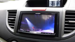 HONDA CR-V 2012 RM1 My SOUND PART-Ⅲ　ＤＶＤバージョン  AVIC-ZH0009