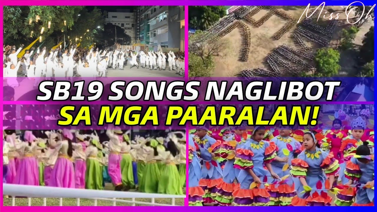 SB19 SONGS BUMIDA sa FIELD DEMO ng IBA'T IBANG PAARALAN sa BANSA! 