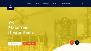 Free Website Template - COTO | Download Now 🚀 | HTML, CSS, Bootstrap