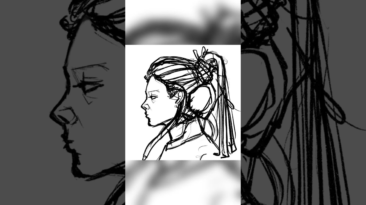 Character Design Cyberpunk Sci-fi Girl Illustration Digital Painting Procreate I pad Artwork Artist