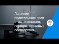 Лишение родительских прав отца: основания, порядок, правовые последствия