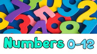 English Numbers. Числа на английском. Английские цифры 0-12