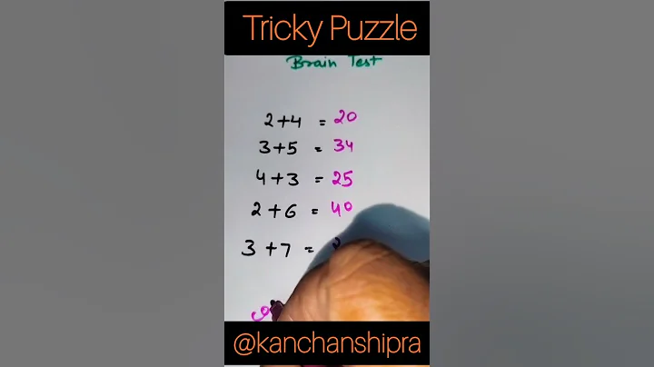 Tricky puzzle | brain test #trending #shorts #youtubeshorts #viral #kanchanshipra #puzzle