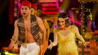 Caroline Flack \& Pasha Kovalev Charleston to 'Istanbul' - Strictly Come Dancing: 2014 - BBC One