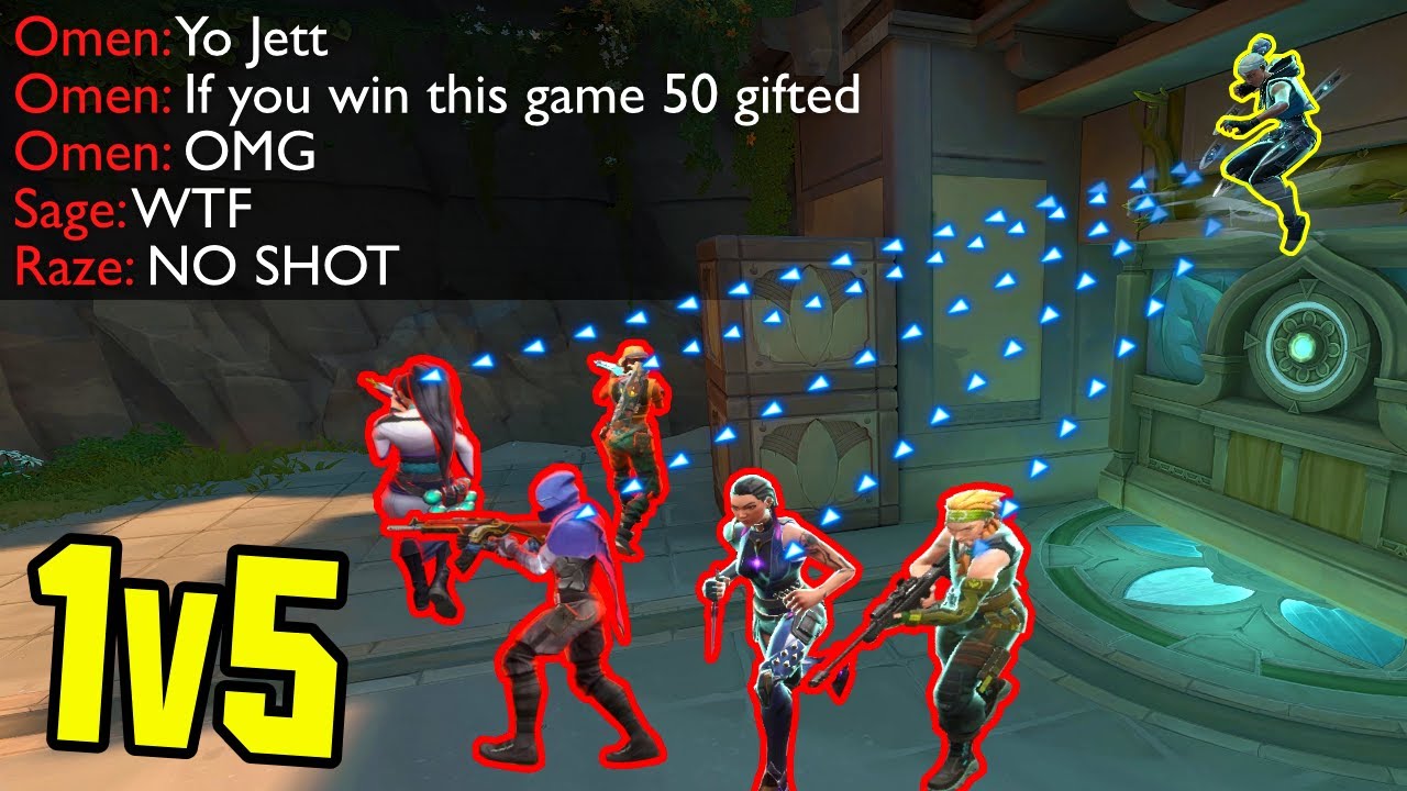 these 1v5 comebacks are nothing short of a miracle... - YouTube