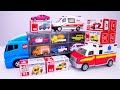 トミカ☆トミカのミニカーを開封してコンボイに収納☆Tomica opening and put in Okatazuke convoy vol 2!