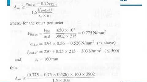 Design of reinforced concrete flat slabs PART 8