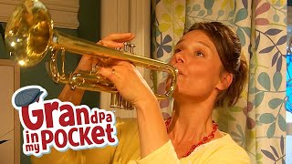 Talented Mum Plays Trumpet! | A Tuneful Toot on the Trumpet | Grandpa In My Pocket | Full Episode