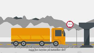 Statens vegvesen - Vegvesen trafikk app for yrkessjåfører