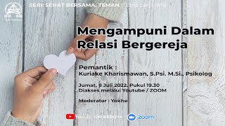 Mengampuni Dalam Relasi Bergereja