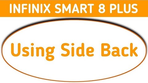 Infinix Smart 8 Plus side back Kaise kare, how to set Gesture navigation in infinix, using side back