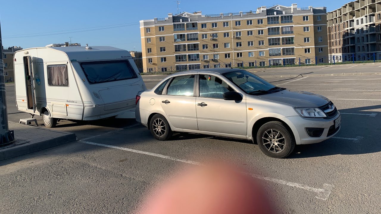 Прицеп дача/ Волгоград/ большое путешествие по России. - YouTube