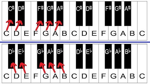 Sharps and Flats Explained - Piano Lessons For Beginners