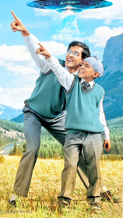 in panchhiyon #koi mil gaya 💌 #hartikroshan #shorts 😃