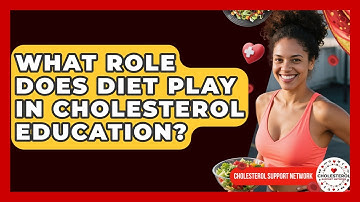 What Role Does Diet Play in Cholesterol Education? - Cholesterol Support Network