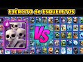 EJÉRCITO de ESQUELETOS vs TODAS LAS CARTAS  | Clash Royale