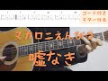 【ギターコード付き】マカロニえんぴつ/嘘なき【アコギ弾いてみた】