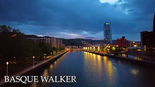 Bilbao (Biscay) - Doña Casilda Iturrizar Park to Moyua | Walking tour Basque Country 4K