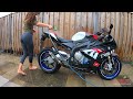 Unboxing and testing my OmniaRacing tyrewarmers for my BMW S1000RR