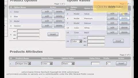 Managing product attributes