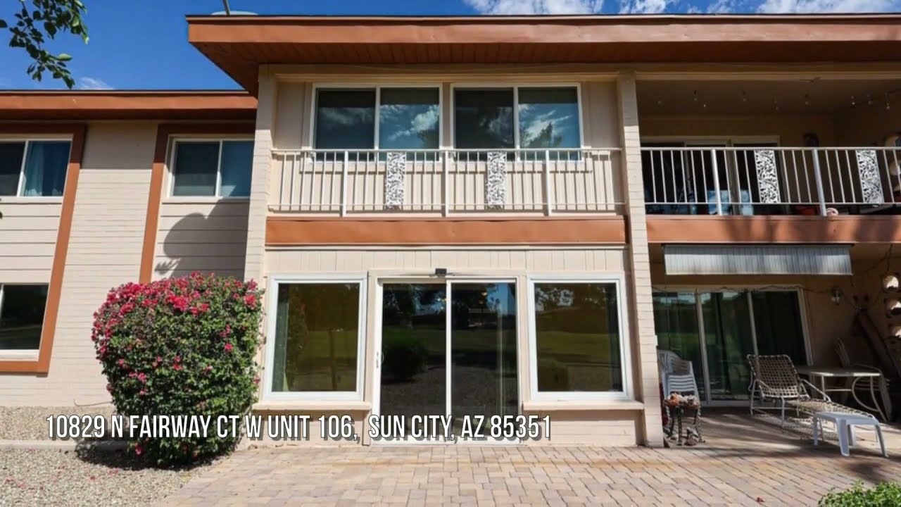 Sold in Sun City, AZ [10829 N Fairway Ct W Unit 106]