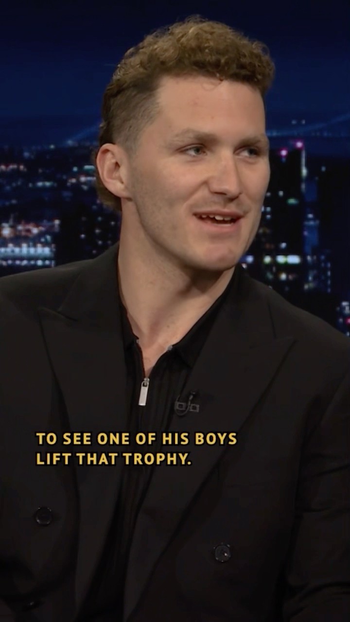 The #NHL is a family affair for #MatthewTkachuk ? #FallonTonight