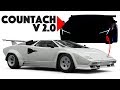 I re-design the Lamborghini Countach into a modern car!