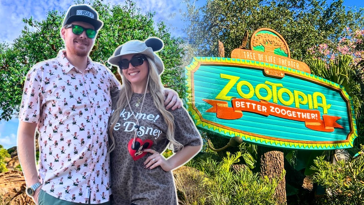 Шоу «Зверополис» в парке Disney's Animal Kingdom | Видеоблог о Disney World