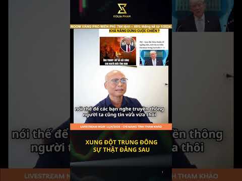 XUNG ĐỘT TRUNG ĐÔNG - SỰ THẬT ĐẰNG SAU #trump #iran #fypシ