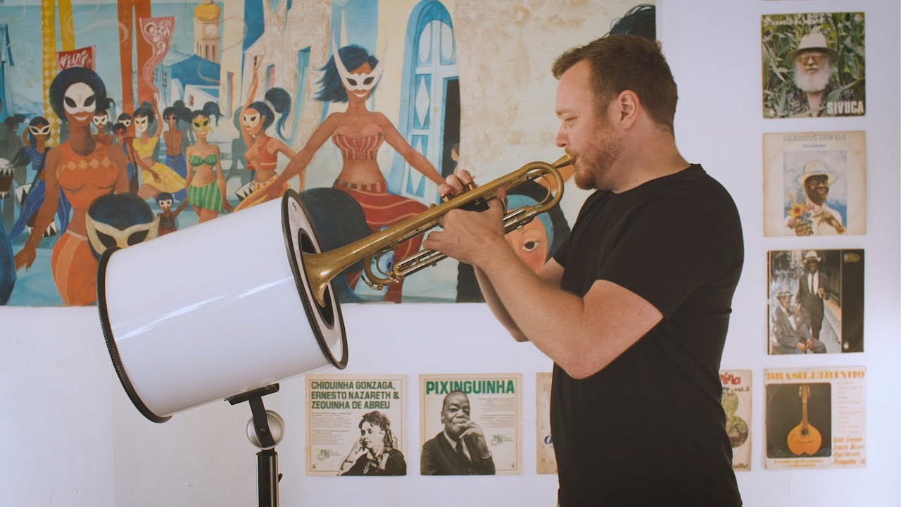 Mute Tube - Product Video - practice mute /sound booth for trumpet
