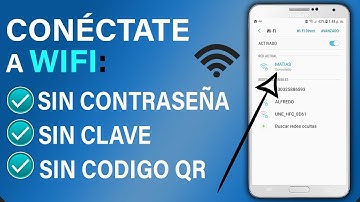 Como Conectarme a WIFI sin Contraseña, sin clave, Sin código QR - Conecta tu celular