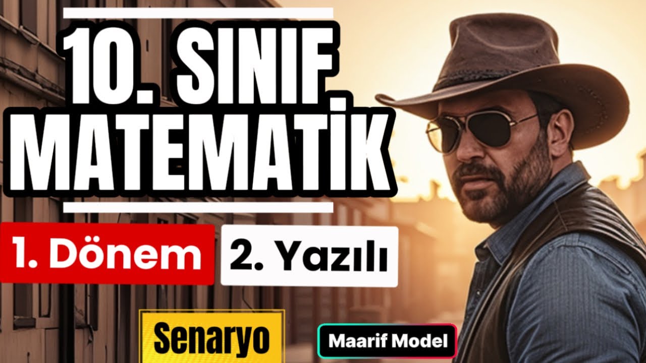 10 . Sınıf Matematik 1. Dönem 2. Yazılı | Senaryo | İzle 💯 Al | 2025 - 2026