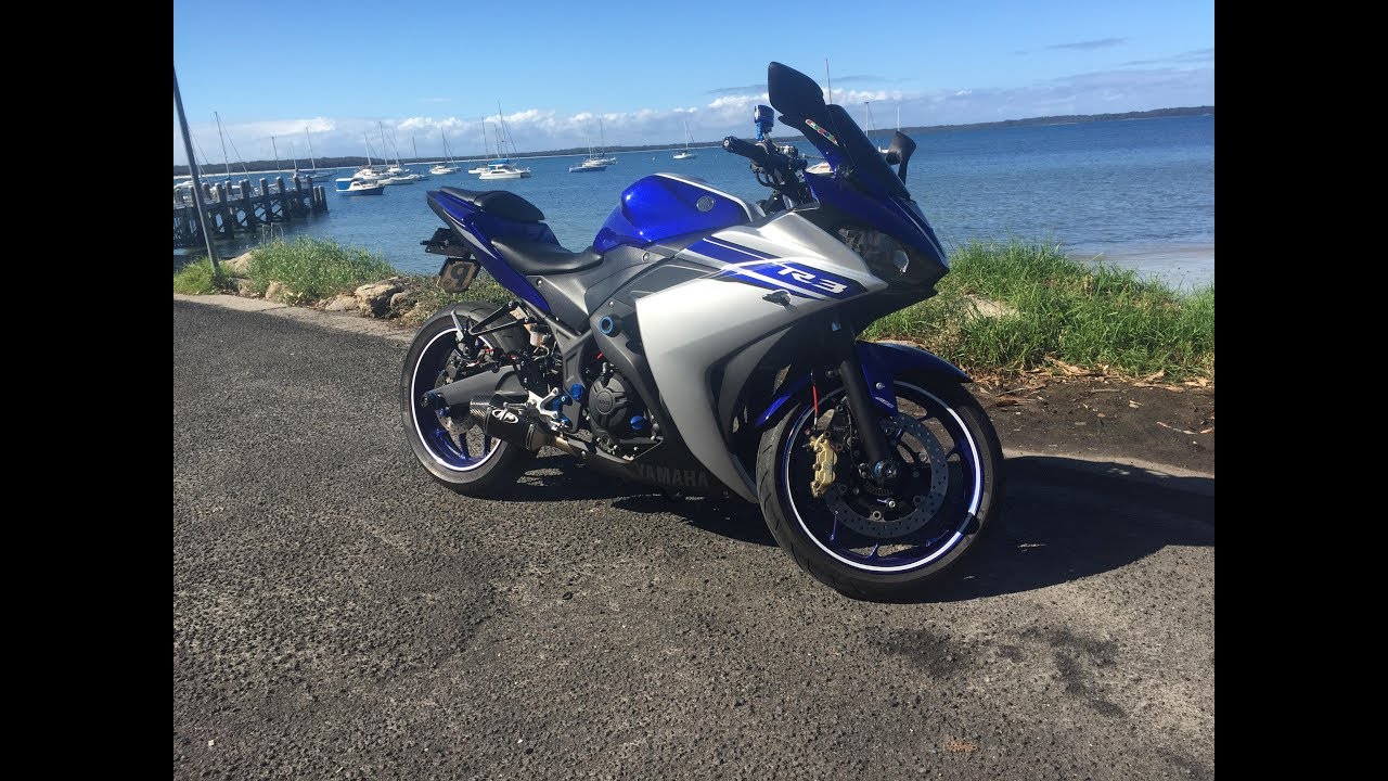 A modification walkaround of my 2016 YZF R3 - YouTube