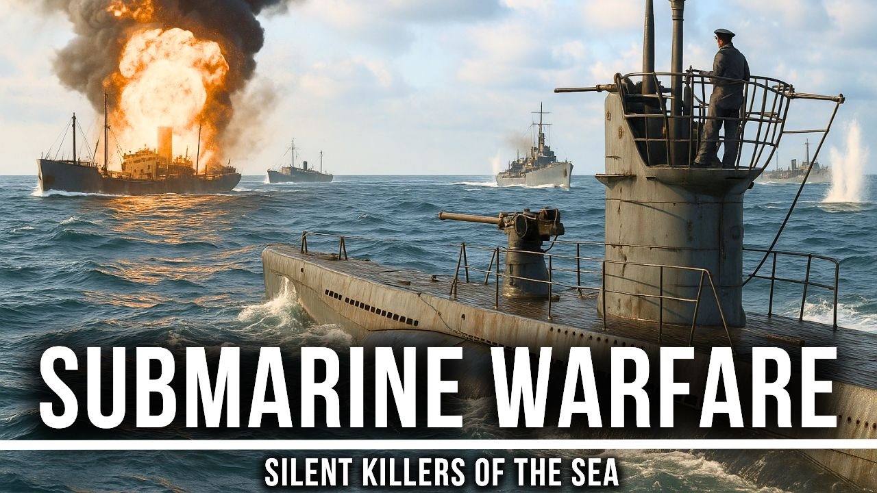 The Complete History of Submarine Warfare | Silent Killers of Ocean | WW2 WAR Documentary for Sleep