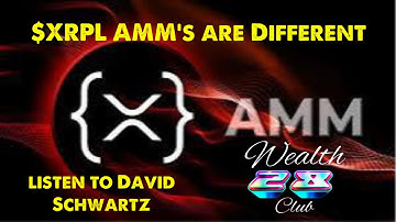 David Schwartz explains why XRPL AMM’s are better than other AMM’s