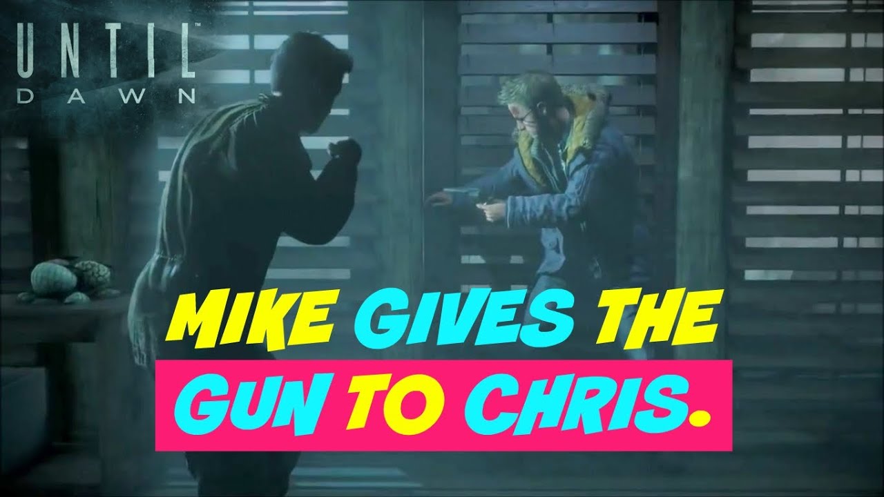 unpopular decision mike gives the gun to chris until unpopular decision