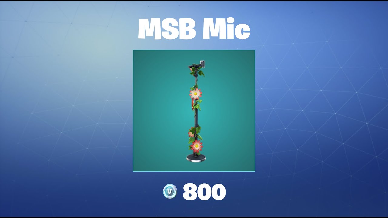 MSB Mic | Fortnite Microphone - YouTube
