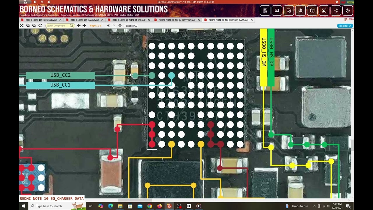 Redmi Note 10 5g Charging Ic connection Ways Jumper Solution | Xiaomi Charging Diagram
