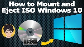 how to mount an iso image in windows (open iso file)🔥🔥🔥