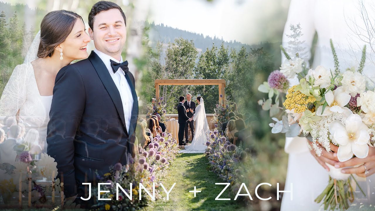 Getting Married in the Mountains | St. Regis Deer Valley Wedding | Jenny + Zach Wedding Highlights