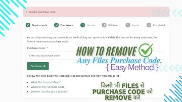 Easily REMOVE Envato Elements Files Purchase Code in Minutes?