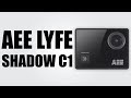 Aee lyfe shadow c1 ambarella a12s75 action camera