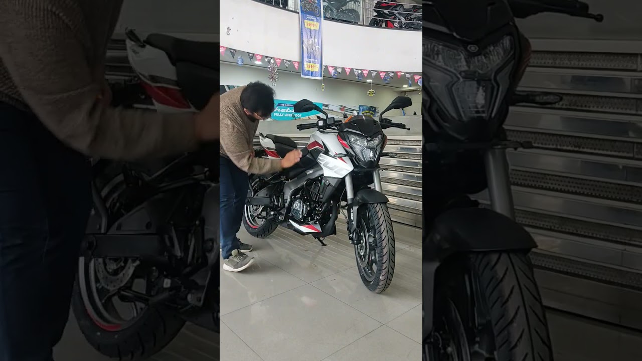 Bajaj Pulsar NS200 2025 New Model Checking Building Quality & Material Difference Panels are Plastic