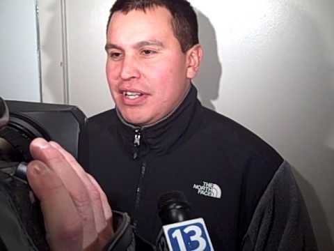 Marshall Abrams talks about making his return to the Knighthawks (Jan 28, 2010).