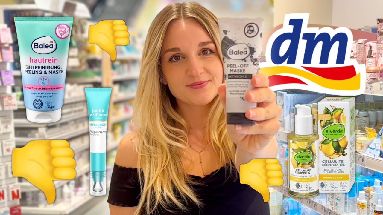 DIE SCHLIMMSTEN DM PRODUKTE IM LIVE TEST