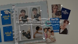 🍒💌✨Большая распаковка карт Seventeen | kpop photocards unboxing