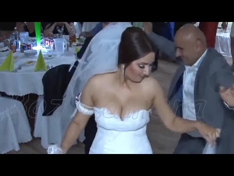 GELİN BACI FAZLA DAĞITMIŞ syrian wedding assyrian kürt almancı düğünü WEDDİNG DANCE