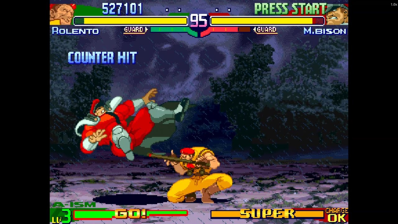 ROLENTO — The Tactical Rebel! | Street Fighter Alpha 3 Retro Gameplay